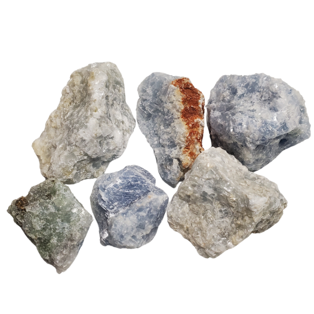 Blue Calcite- Raw